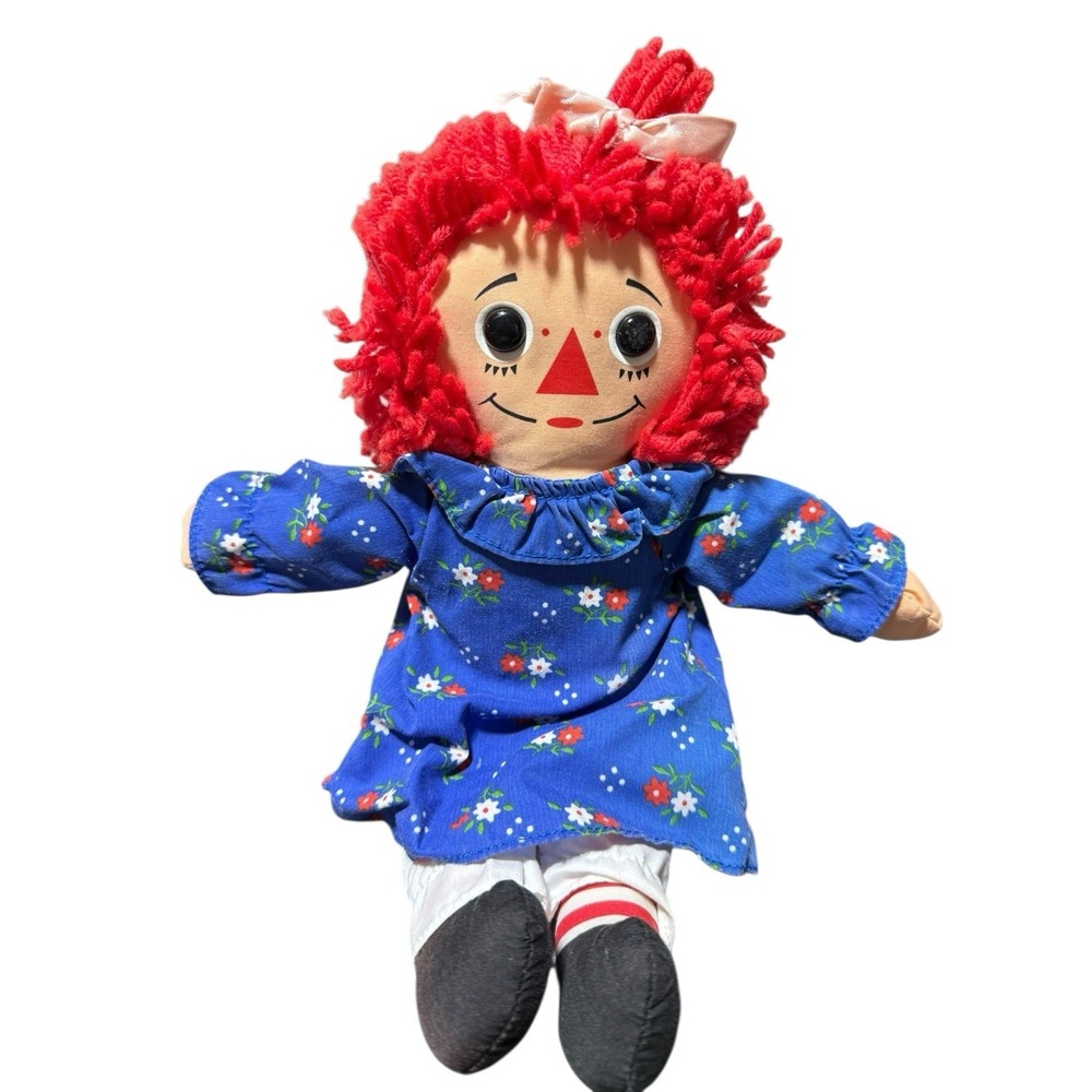 Vintage Raggedy Ann‎ Doll by Hasbro– Classic Collectible Toy 18"